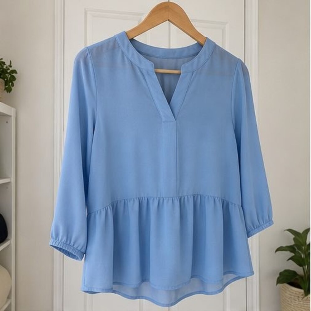 Blue Cami Blouse
